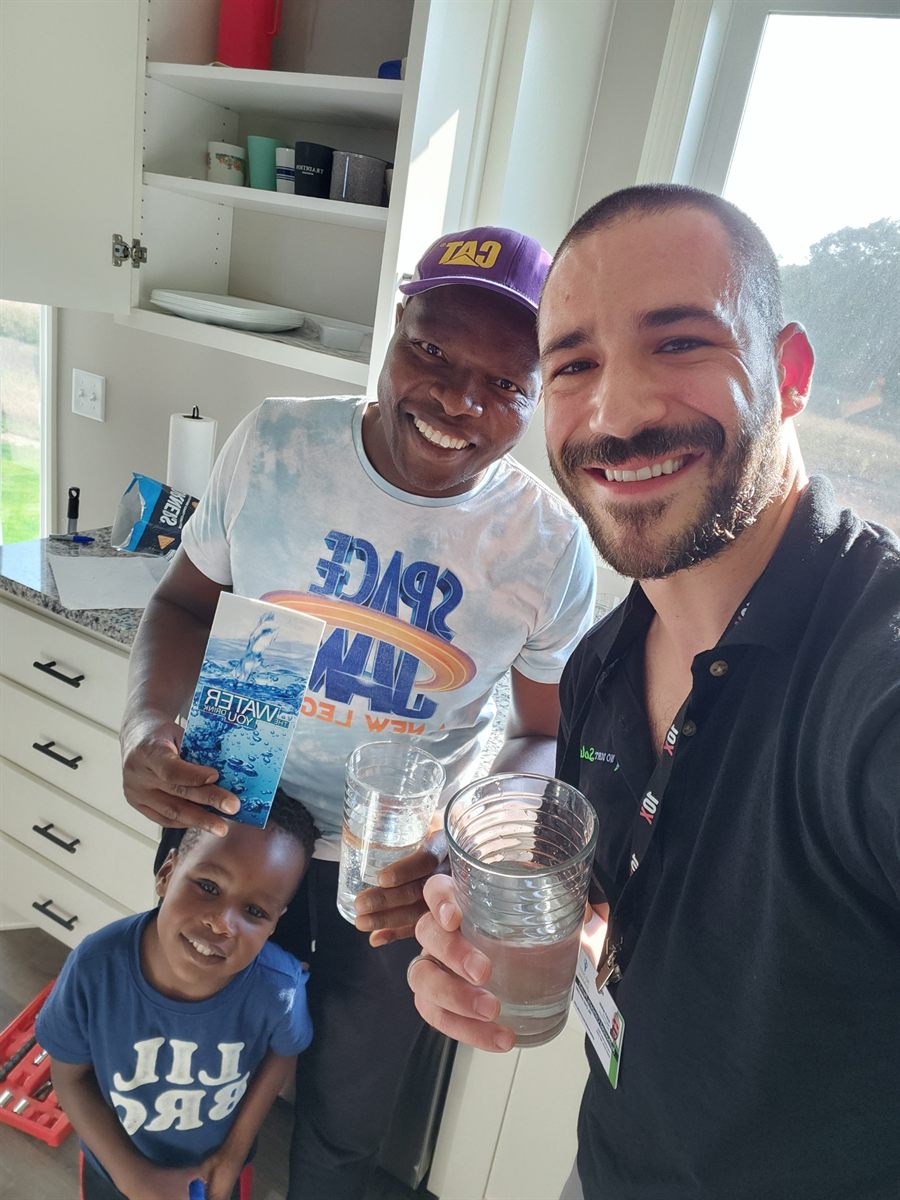 Pure Home Wellness local home visit after a water consultation