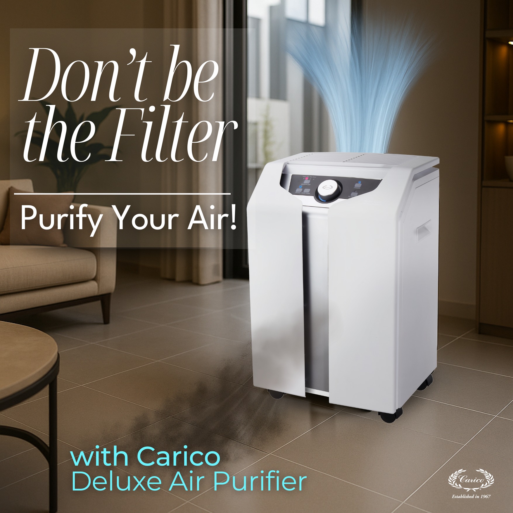 10-stage air purification system