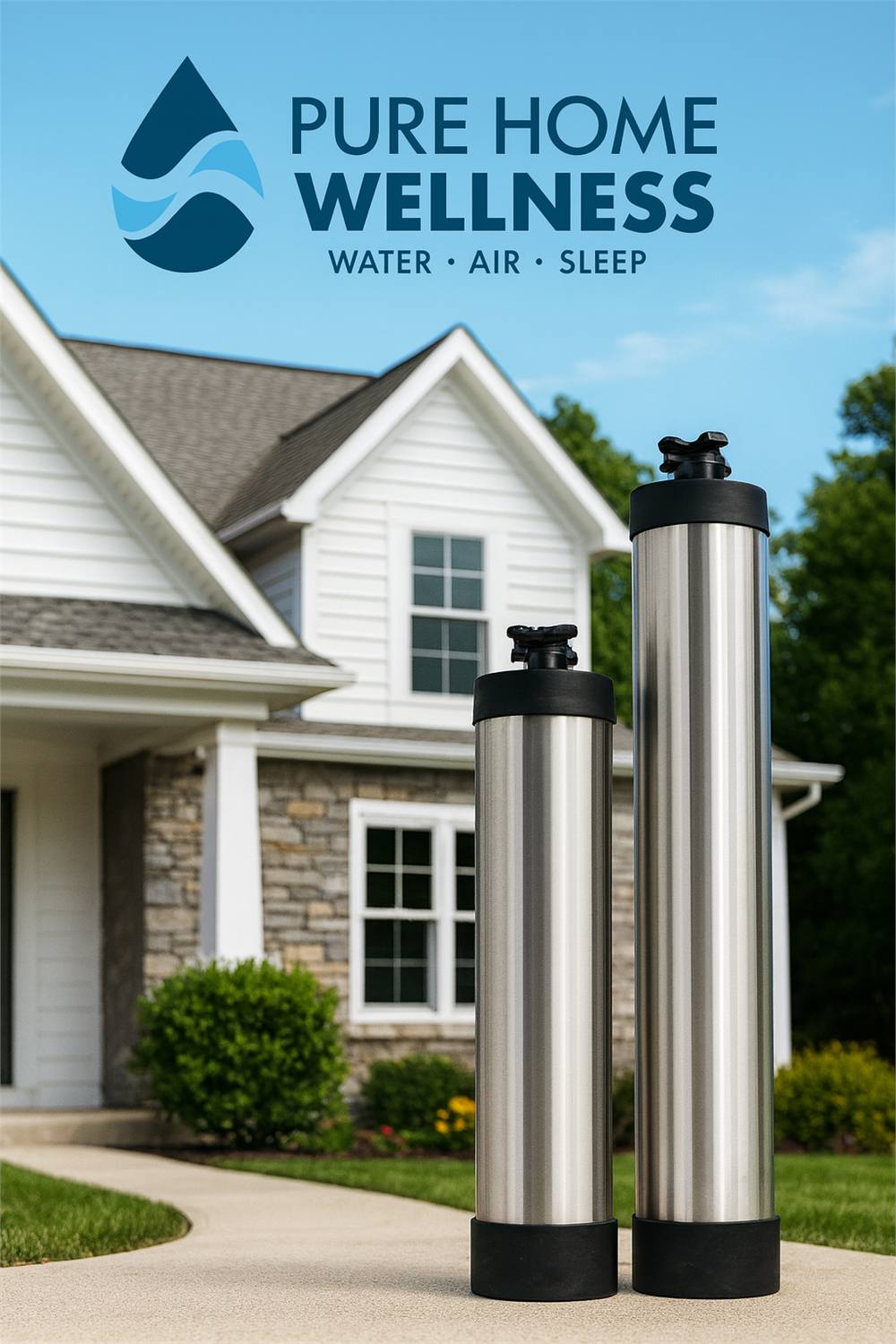 Whole-house water filtration system